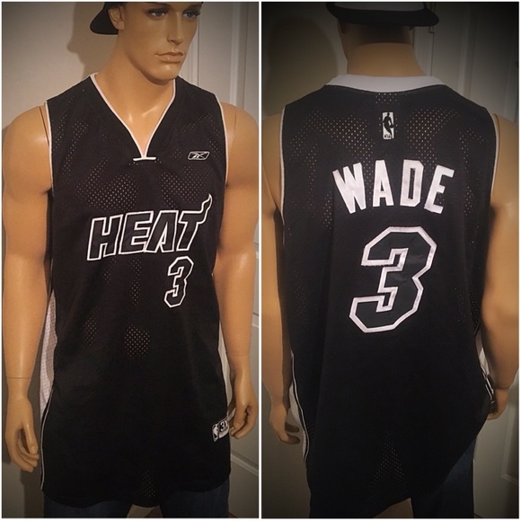 Reebok Other - Men’s Miami Heat Wade Reebok Basketball Jersey 3XL